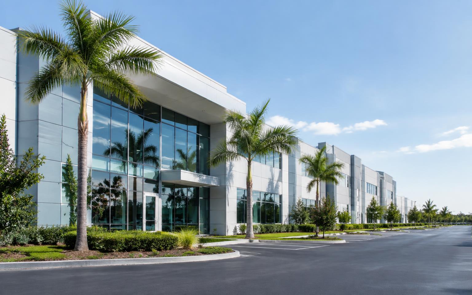 Modern Florida commercial property campus